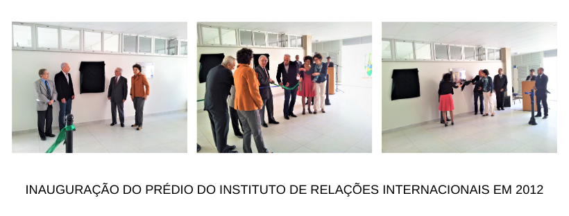 Inauguração do Instituto de Relações Internacionais 1