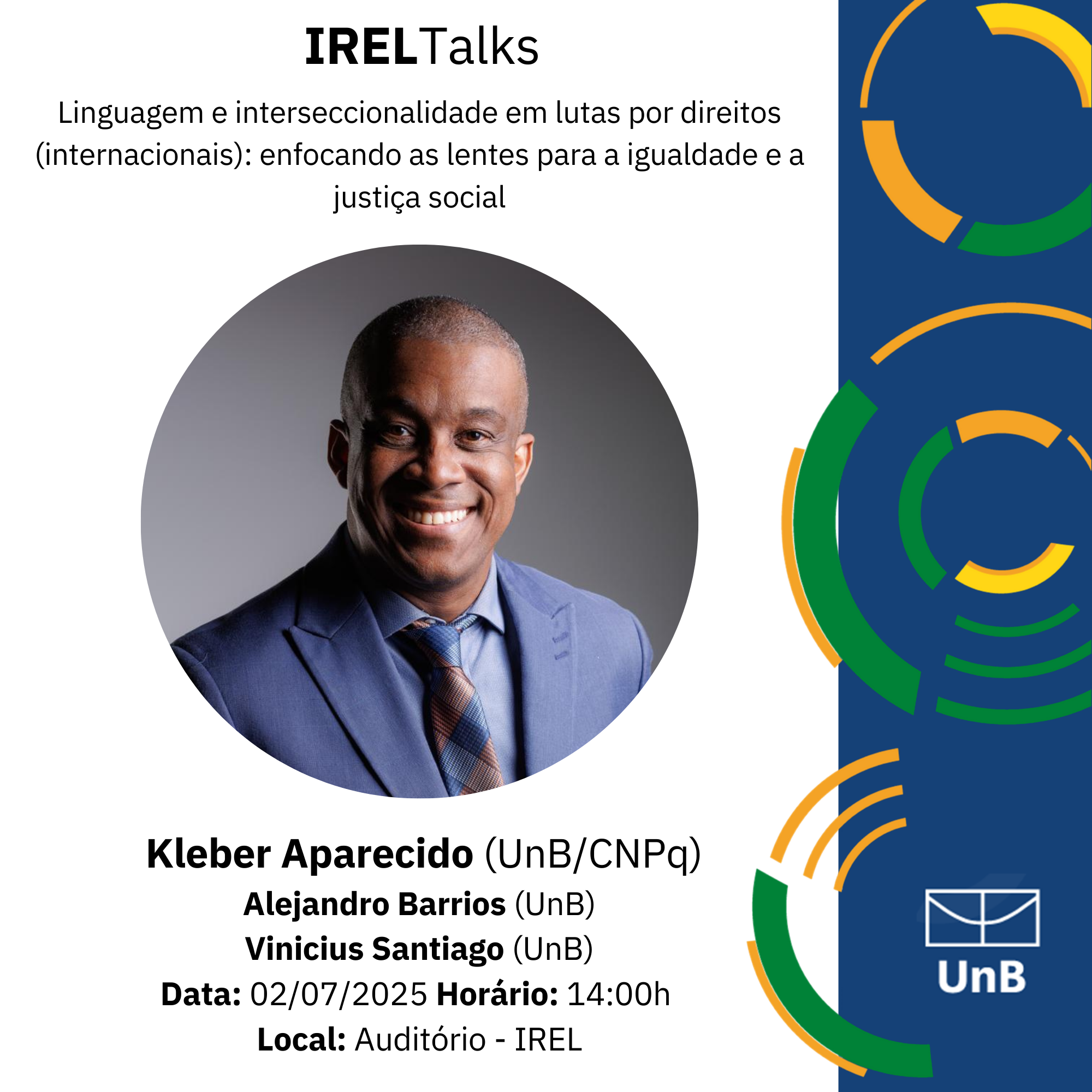 IREL Talks - Kleber pronto