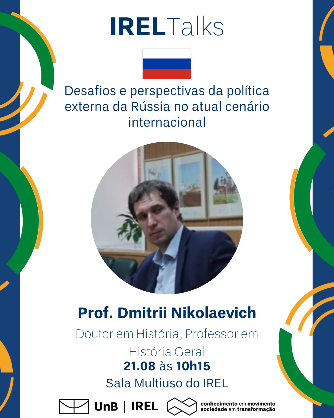 IREL Talks - Dmitrii Nikolaevich