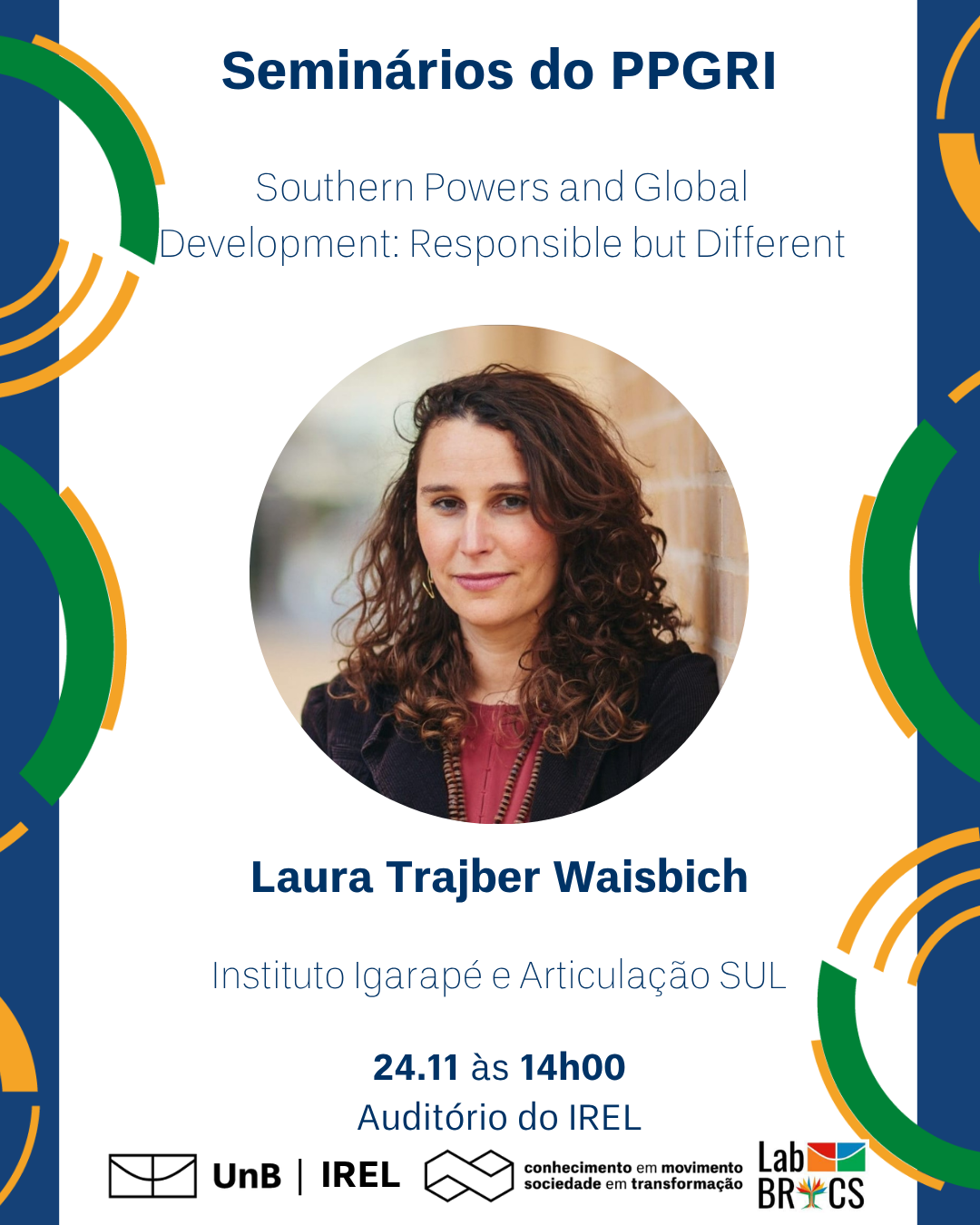 Seminários PPGRI Laura Trajber