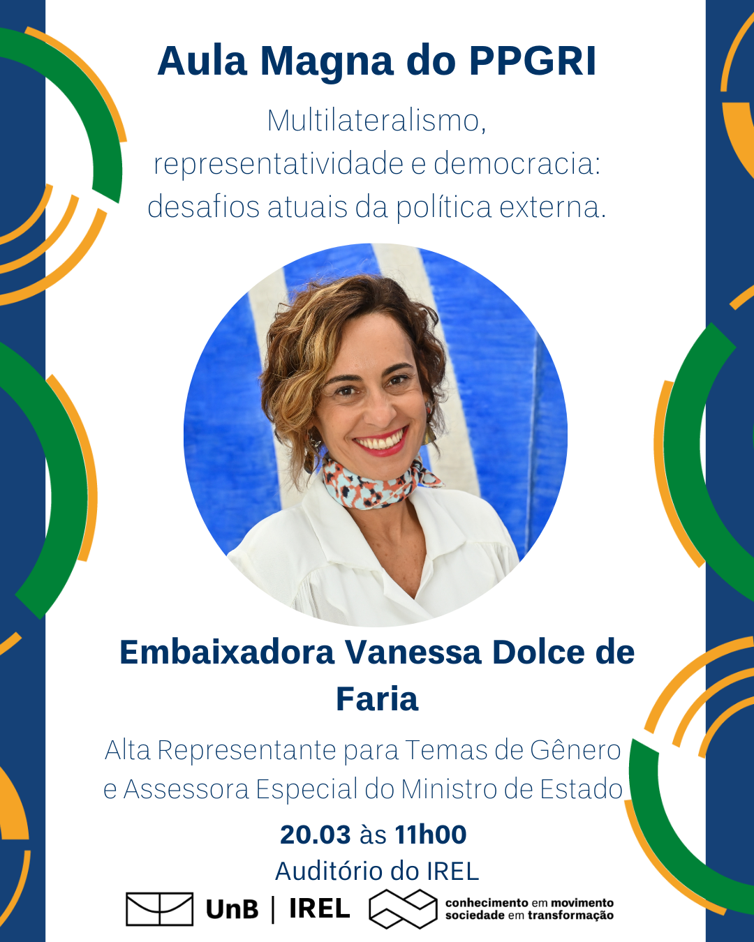 IREL talks - Embaixadora Vanessa
